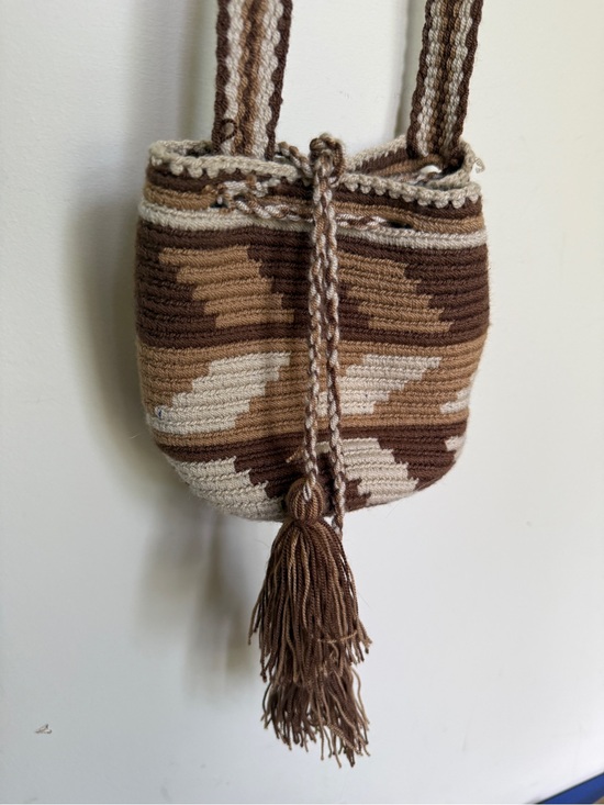 Handbags - Mini Handwoven Colombia Mochilla Bucket Bag